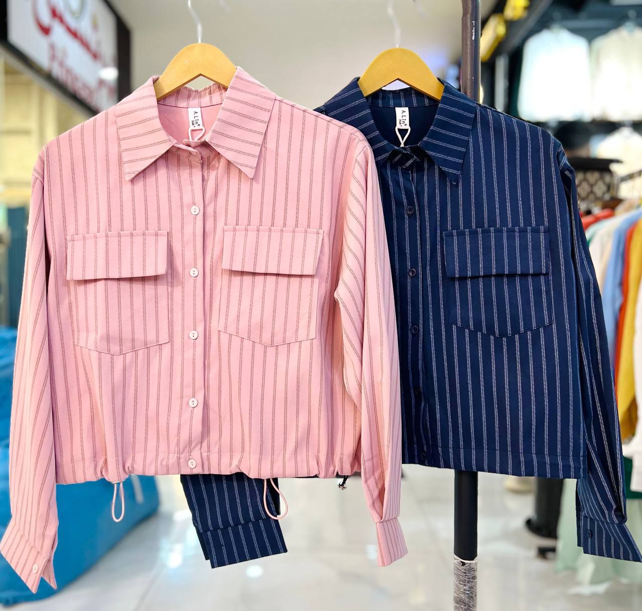شوميز جلو جيب دار پايين گت دار 9293-35