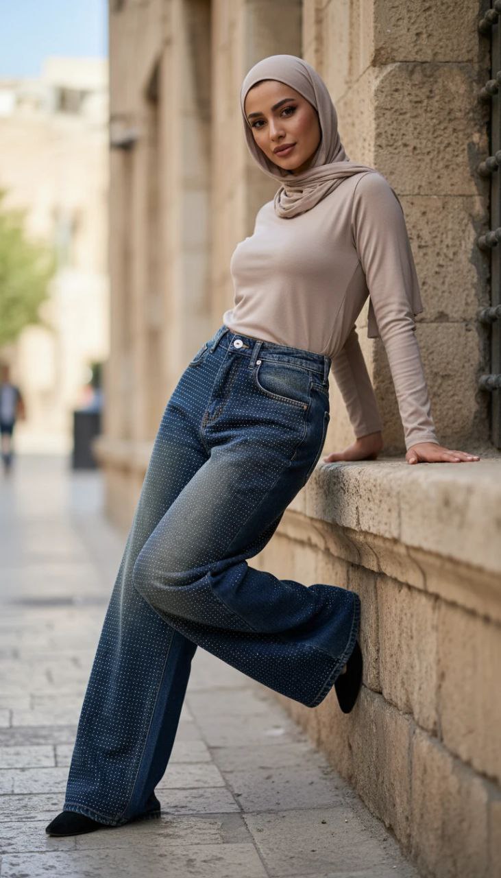شلوار نگینی 10836-۱۴۴