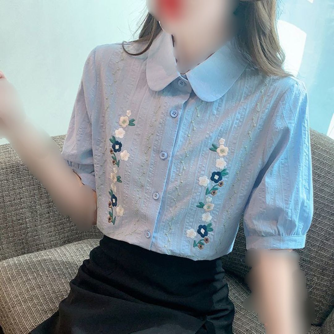 شومیز گلدوزی 9358-44