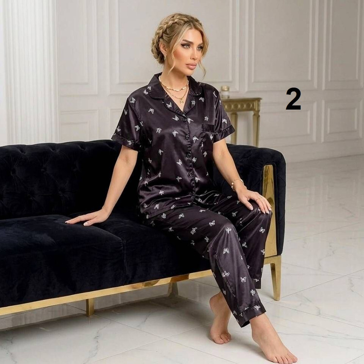 26 طرح ست دوتیکه ساتن 9361-03