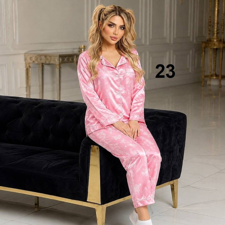 26 طرح ست دوتیکه ساتن 9361-03