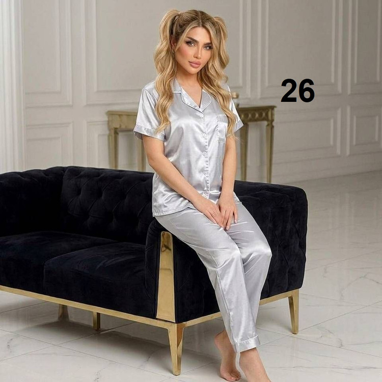 26 طرح ست دوتیکه ساتن 9361-03