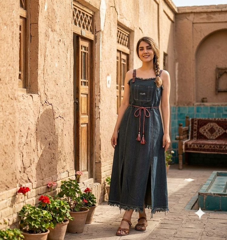 سارافون جین زنانه وارداتی