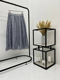 دامن توری گیپوری کمرکش